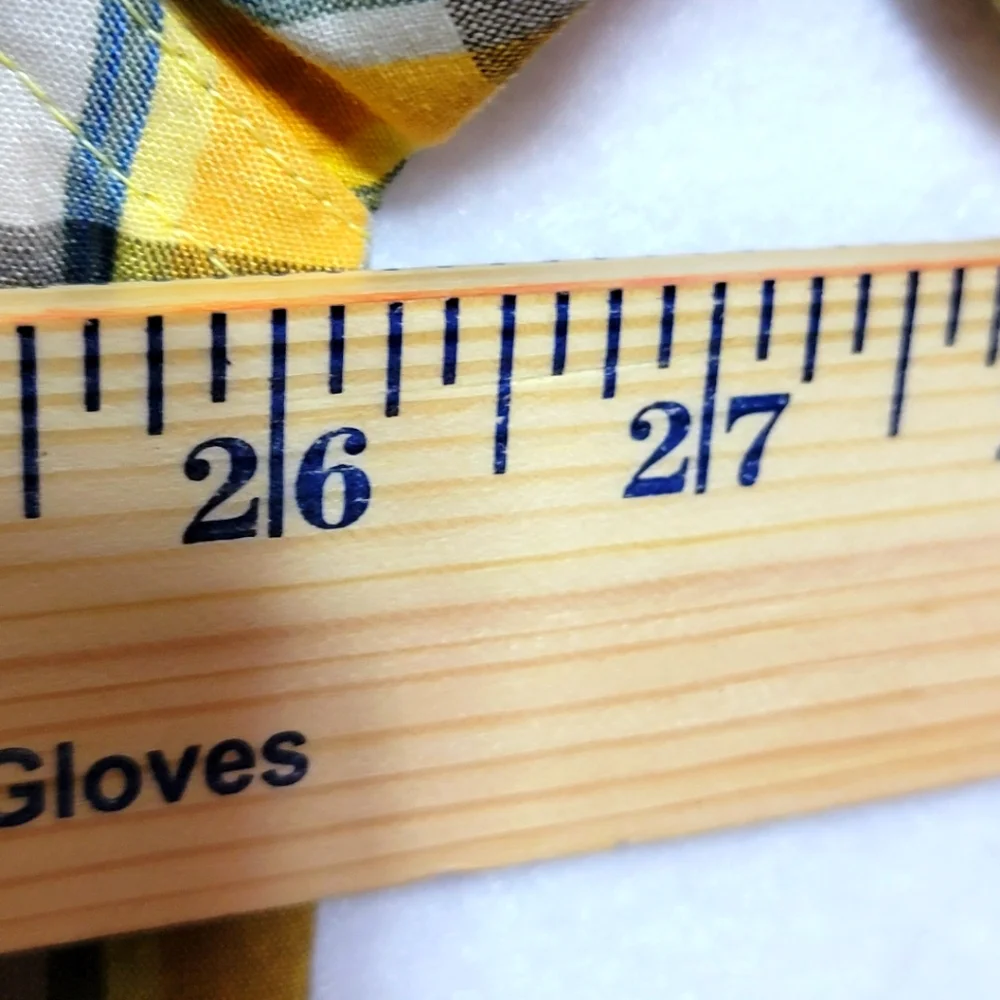 The North Face Men's Yellow Plaid Shirt SIZE‎ XL #735